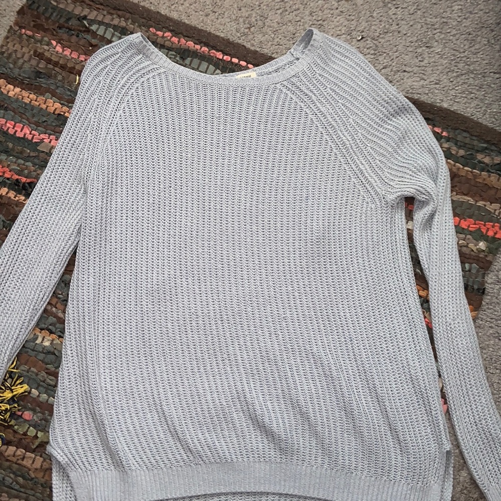 Baby blue sweater